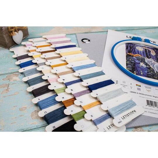 LetiStitch A Midsummer Night Counted Cross Stitch Kit